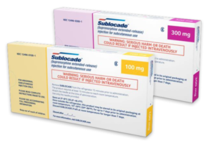 Sublocade for opioid treatment