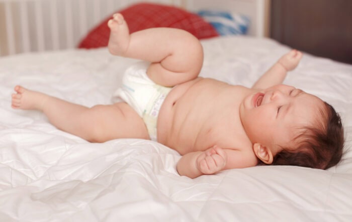 stock photo baby crying