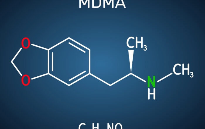 MDMA used in MDMA-assisted therapy for PTSD.