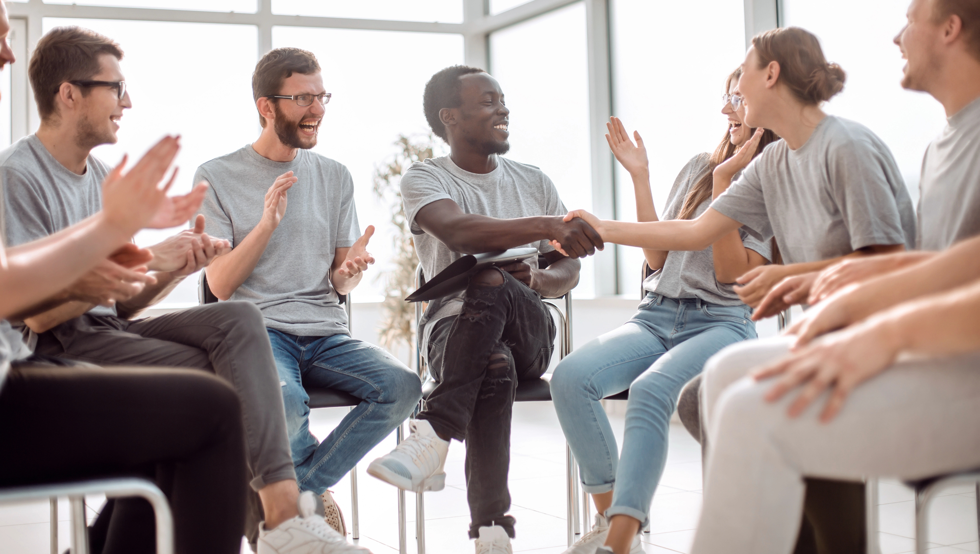 support group telling stories